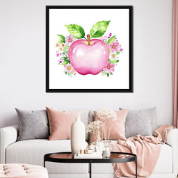 Pink Apple Blossom - NicheCanvas
