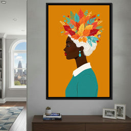 Crowned by Nature - TooplesArt - NicheCanvas