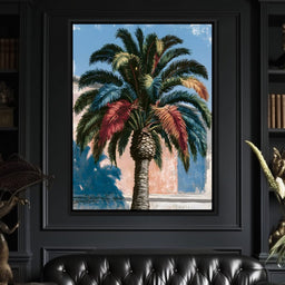 Painted Palms Under Southern Light - NicheCanvas