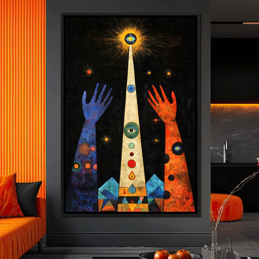 Celestial Ascent Visions Canvas Print