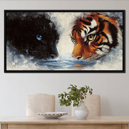 Feline Reflection Harmony - NicheCanvas