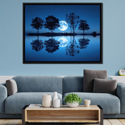 Moonlit Tranquility - TooplesArt - NicheCanvas