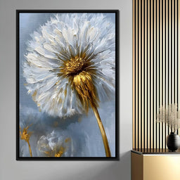 Gilded Dandelion - NicheCanvas