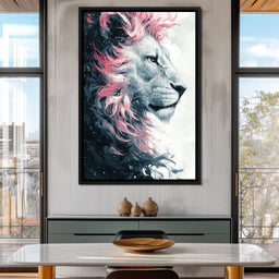 Majestic Pink Mane Monarch - NicheCanvas