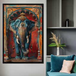 Majestic Sapphire Monarch - NicheCanvas