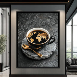 Golden Horizons Brewed - NicheCanvas