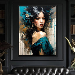 Female Portrait 0057 - Vizahn Burger - NicheCanvas