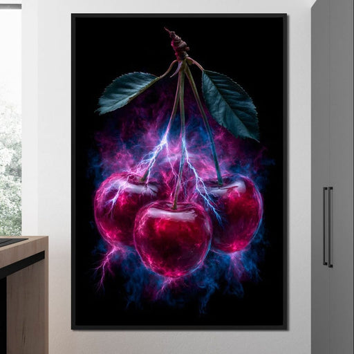 Static Discharge Of Forbidden Fruit Canvas Print