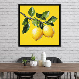 Golden Citrus - NicheCanvas