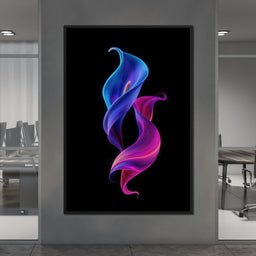 Cosmic Petal Helix - TooplesArt - NicheCanvas