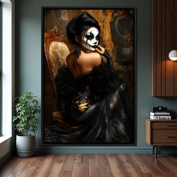 Enigma of Refined Masquerade - NicheCanvas