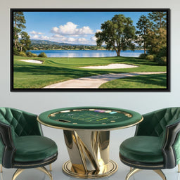Quiet Afternoon By The Fairway - NicheCanvas