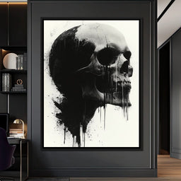 Morality's Black Veil - David Drake - NicheCanvas