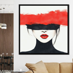 Radiant Allure Portrait Mystique - NicheCanvas