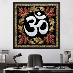 Om Reverie Autumn Embrace - NicheCanvas