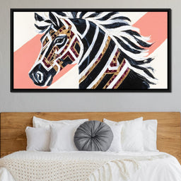 Majestic Mosaic Stripes - Alicia Smith - NicheCanvas