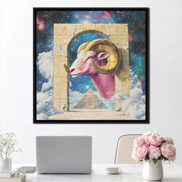 Celestial Gateway Ram - NicheCanvas