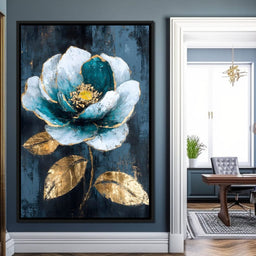 Golden Reflections Petal Dreams - NicheCanvas