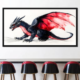 Majestic Dragon Wings - NicheCanvas