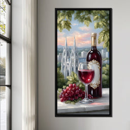 Wine Reverie Cathedral Vista - NicheCanvas