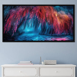 Neon Cascade - TooplesArt - NicheCanvas