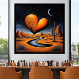 Heart of the Desert - TooplesArt - NicheCanvas