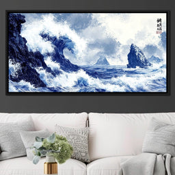 Ocean Symphony of Waves - NicheCanvas