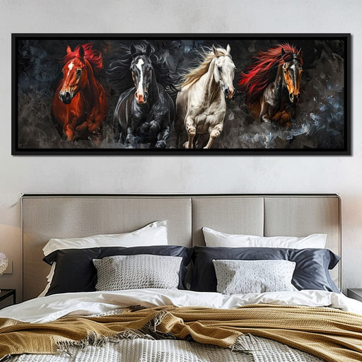 Gallop Through Wild Breeze Canvas Print