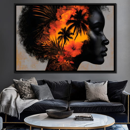 Tropical Mind Tropical Soul Canvas Print