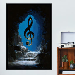 Celestial Clef Cavern Song - NicheCanvas