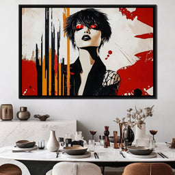 Fierce Visionary Portrait - NicheCanvas