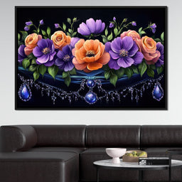 Harmony of Blossom Elegance - NicheCanvas