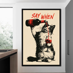 The Cat Who Had Enough - NicheCanvas