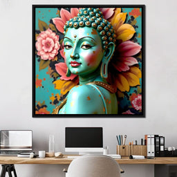 Radiant Petals Tranquility - NicheCanvas