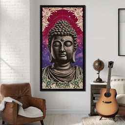 Celestial Buddha Tranquil Flow - NicheCanvas