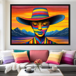 Prismatic Reflection - TooplesArt - NicheCanvas