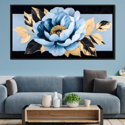 Golden Petal Harmony Blossom - NicheCanvas