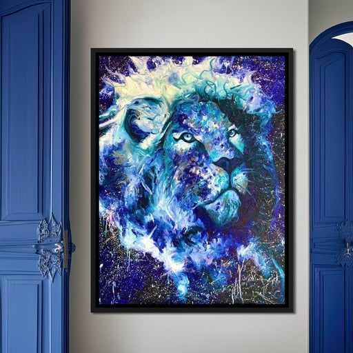 Astral Lion - Chiara Magni Canvas Print