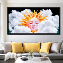 Radiant Dreams of Celestial Day - NicheCanvas