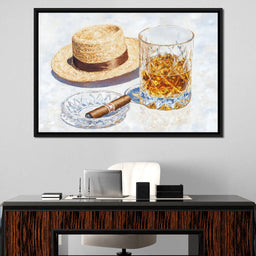 Sunlit Cuban Leisure - NicheCanvas