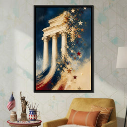 Stellar Pillars Of Democracy - NicheCanvas