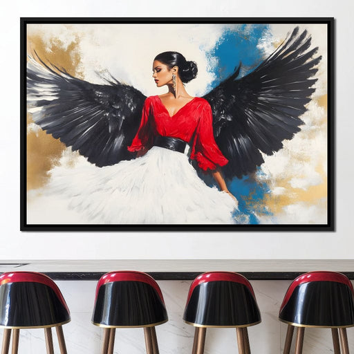 Glamour Wings Enchantment Canvas Print