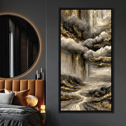Gilded Rivers Of Lost Time - NicheCanvas
