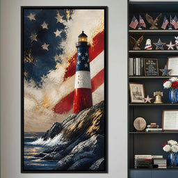 Beacon of the coastal spirit - NicheCanvas
