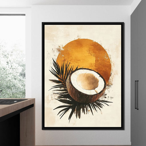Coconut Essence Canvas Print