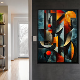 Colorful Modern Art 043 - Johanjjf - NicheCanvas