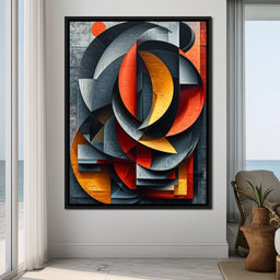 Colorful Modern Art 038 - Johanjjf - NicheCanvas