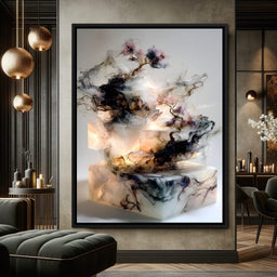 Celestial Bonsai Ascension - NicheCanvas