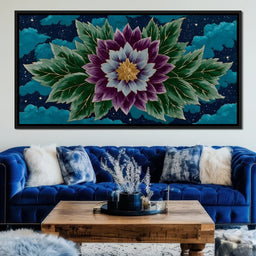 Celestial Nightflower Dream - NicheCanvas