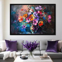 Bouquet of Vibrant Dreams - NicheCanvas
